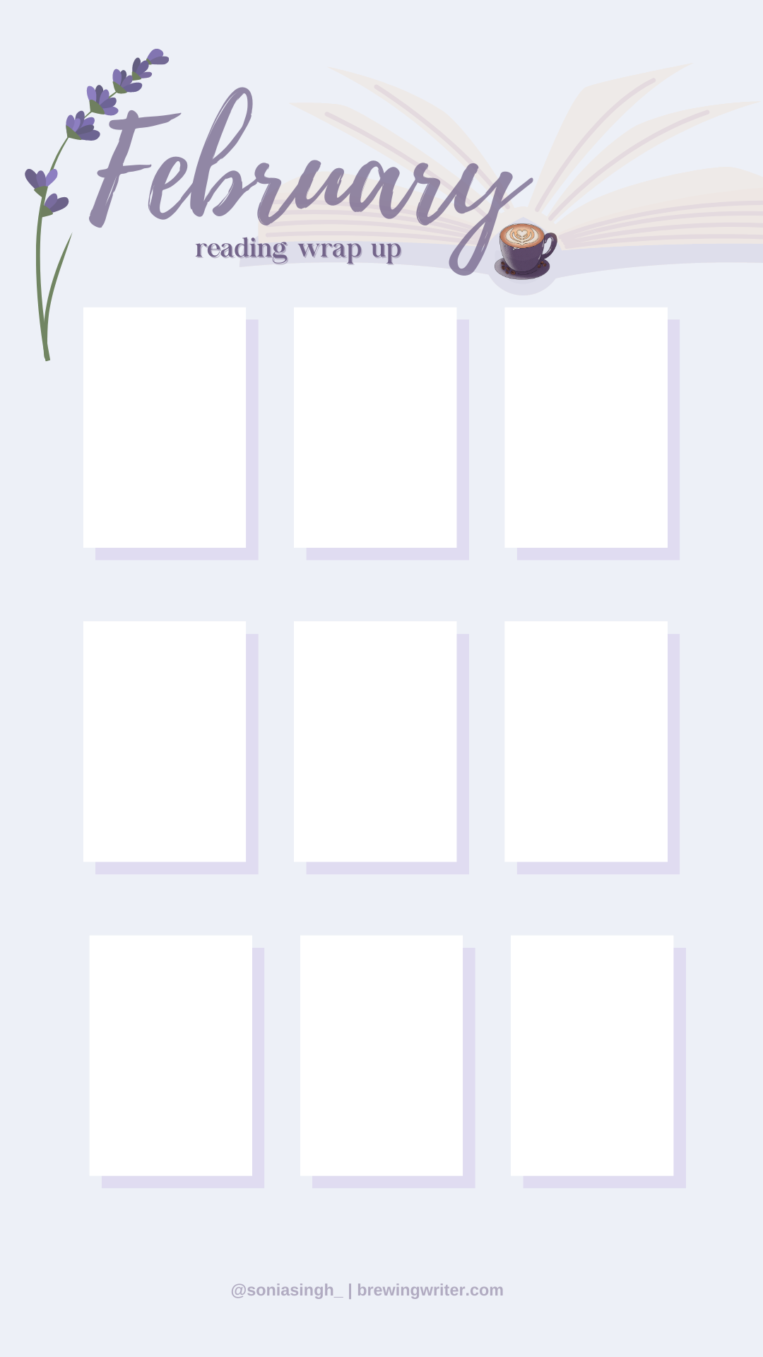 40  FREE Bookstagram Templates That Are Aesthetic (2024)